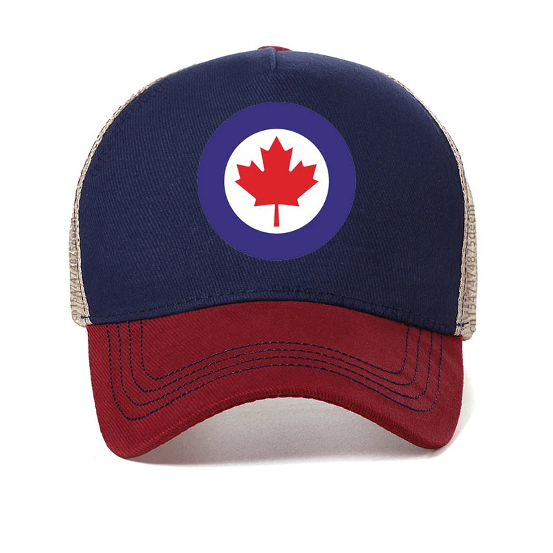 Canada Military-Style Trucker Cap — Breathable Mesh Tactical Hat | OWNLUXE