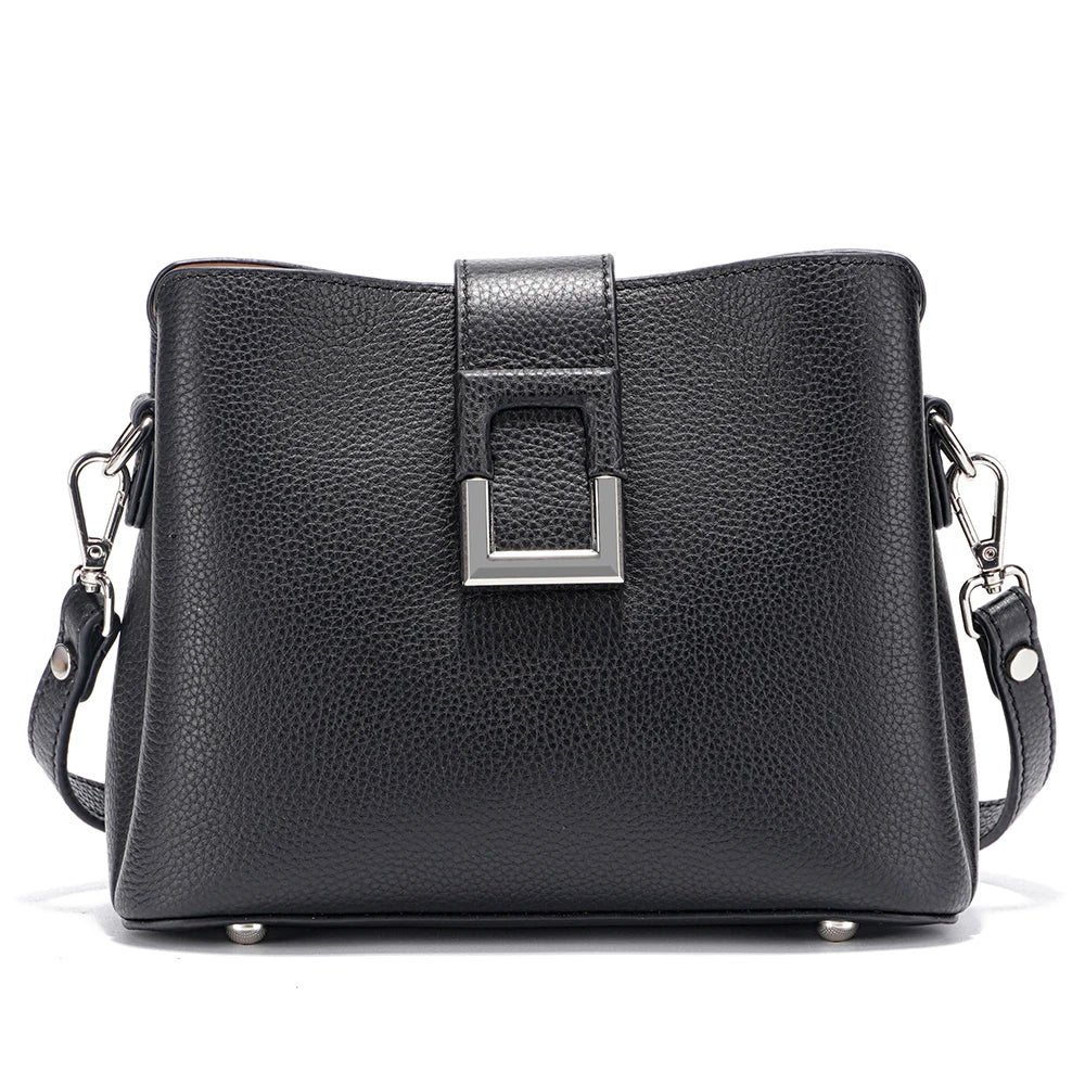Genuine Leather Shoulder Bag | OWNLUXE