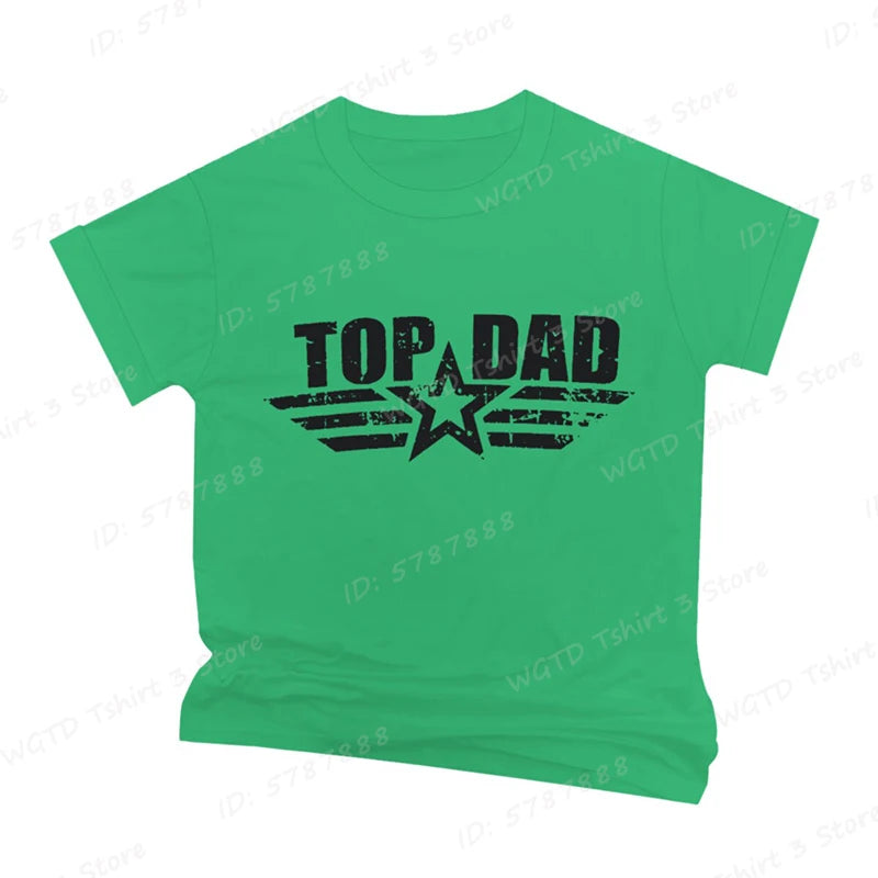 Top Dad Graphic T-Shirt – Unisex O‑Neck Short Sleeve