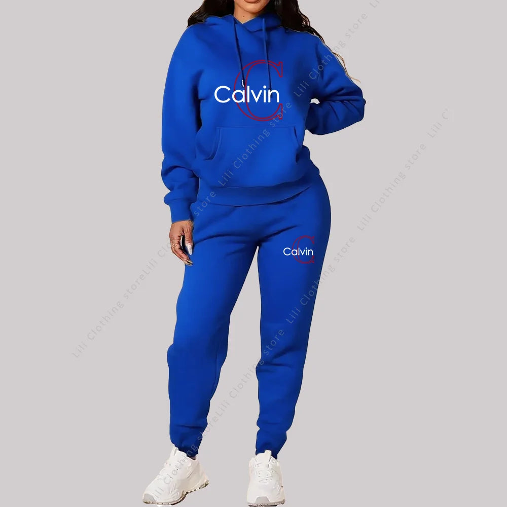 Women's Tracksuit Aesthetic Hoodie | OWNLUXE