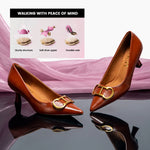 Load image into Gallery viewer, Women&#39;s Shoes Pointed Toe High Heels Patent Leather Dress Heels Boat Shoes Wedding Shoes Large Size 34-40
