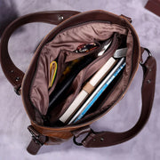 Vintage PU Leather Crossbody Bag – Compact Shoulder Bag with Adjustable Strap