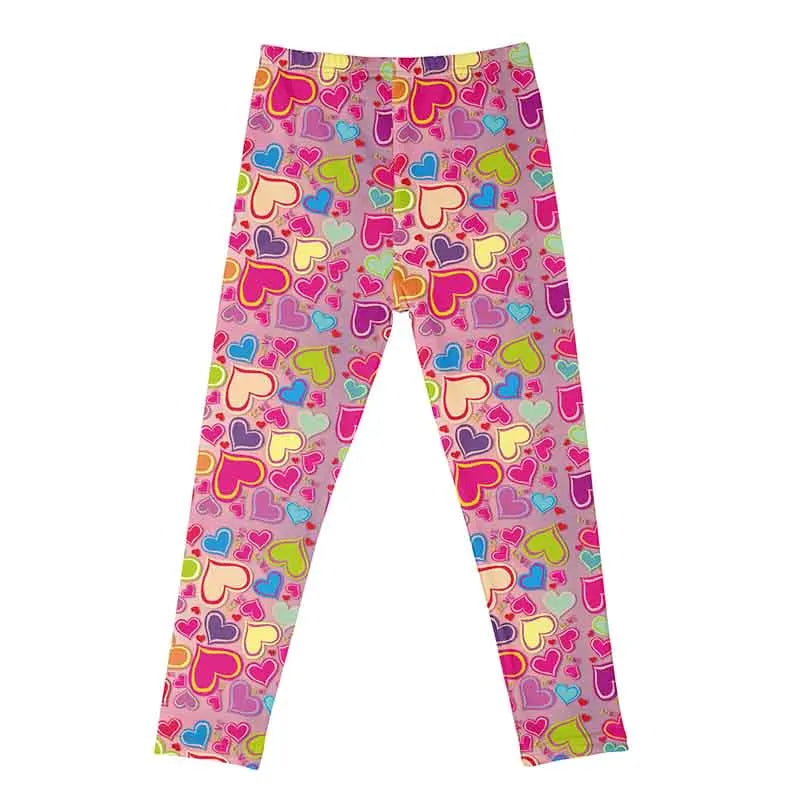 Kids Girls Leggings Casual Soft Comfortable Milk Silk | OWNLUXE