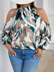 Pullover Polyester Top – Classic All‑Season Plus Size