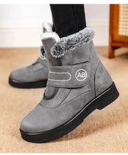 Warm Fur Ankle Boots - Women's Elegant Winter Snow Booties