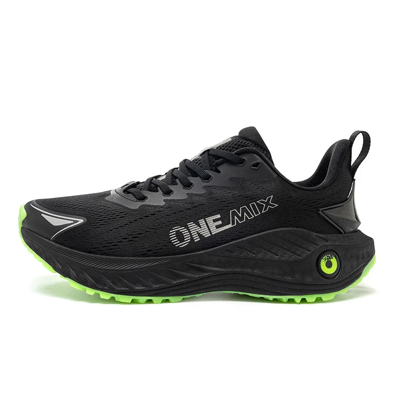 Unisex Breathable Lightweight Running Shoes (Black & White) | OWNLUXE