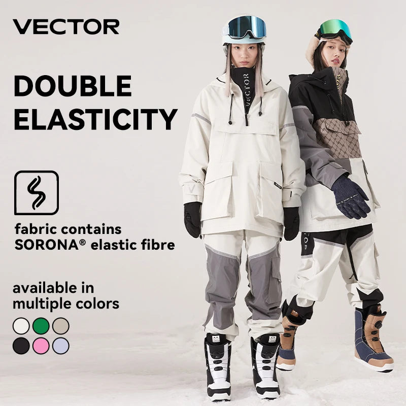 Ski Suit Set Women Man Winter Women Jackets And Pants | OWNLUXE