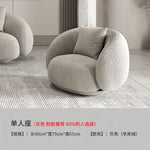 Load image into Gallery viewer, L-Shaped Lamb Wool Sofa – Nordic Modern Corner Comfort
