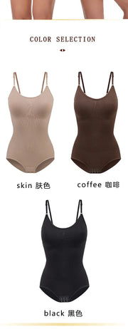 Tank Top Bodysuit Shapewear with Tummy Control & Shorts
