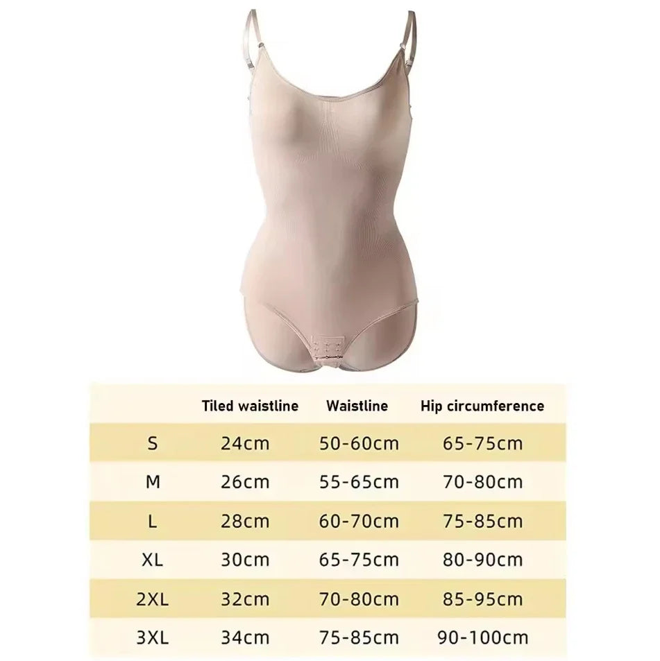 Tank Top Bodysuit Shapewear with Tummy Control & Shorts