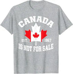 Load image into Gallery viewer, Canada Is Not for Sale&quot; T-Shirt – Wear Your Canadian Pride! 🍁
