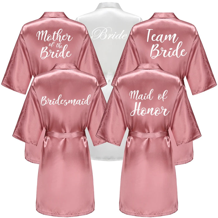 Satin Bridal Robe | OWNLUXE