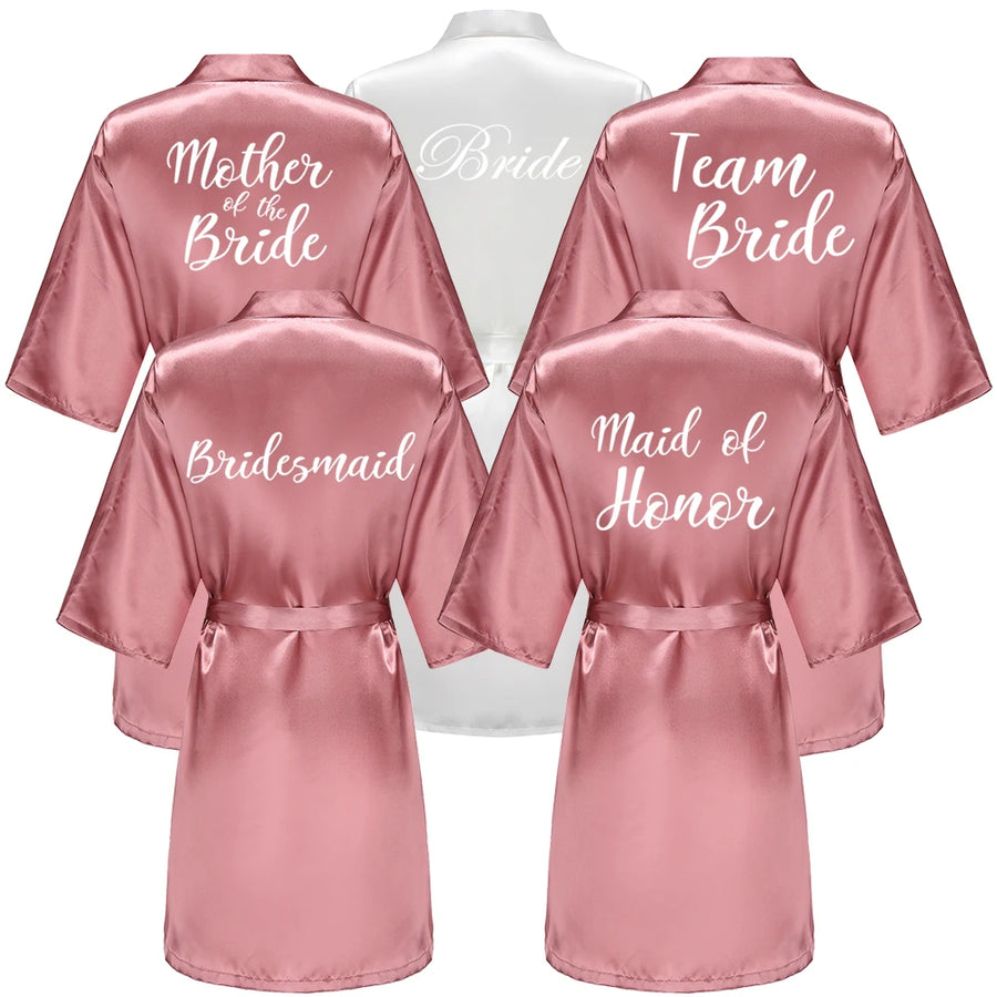 Satin Bridal Robe | OWNLUXE
