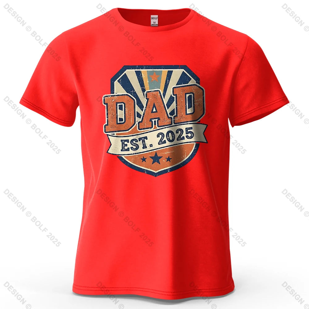Dad Est. Vintage Graphic Tee - 100% Cotton | OWNLUXE
