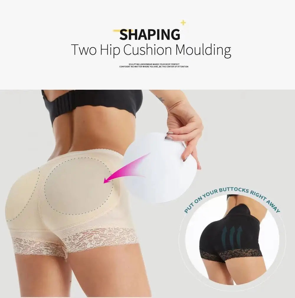 Butt-Lifting Padded High-Waist Panty Body Shaper | OWNLUXE