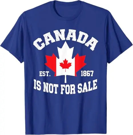 Canada Is Not for Sale" T-Shirt – Wear Your Canadian Pride! 🍁