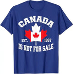 Load image into Gallery viewer, Canada Is Not for Sale&quot; T-Shirt – Wear Your Canadian Pride! 🍁

