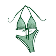 Two-Piece Swimsuit Bikini Set | OWNLUXE