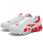 Unisex Breathable Sneakers (Black Orange) – Shop at OWNLUXE