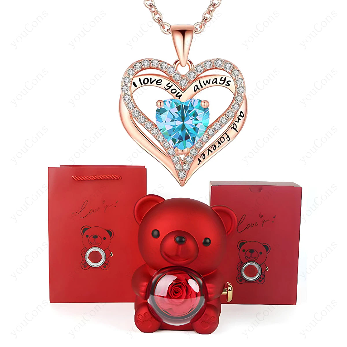 Red Heart Necklace Pendant | OWNLUXE