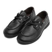 Women's Round Toe Leather Retro Loafers – Shop at OWNLUXE