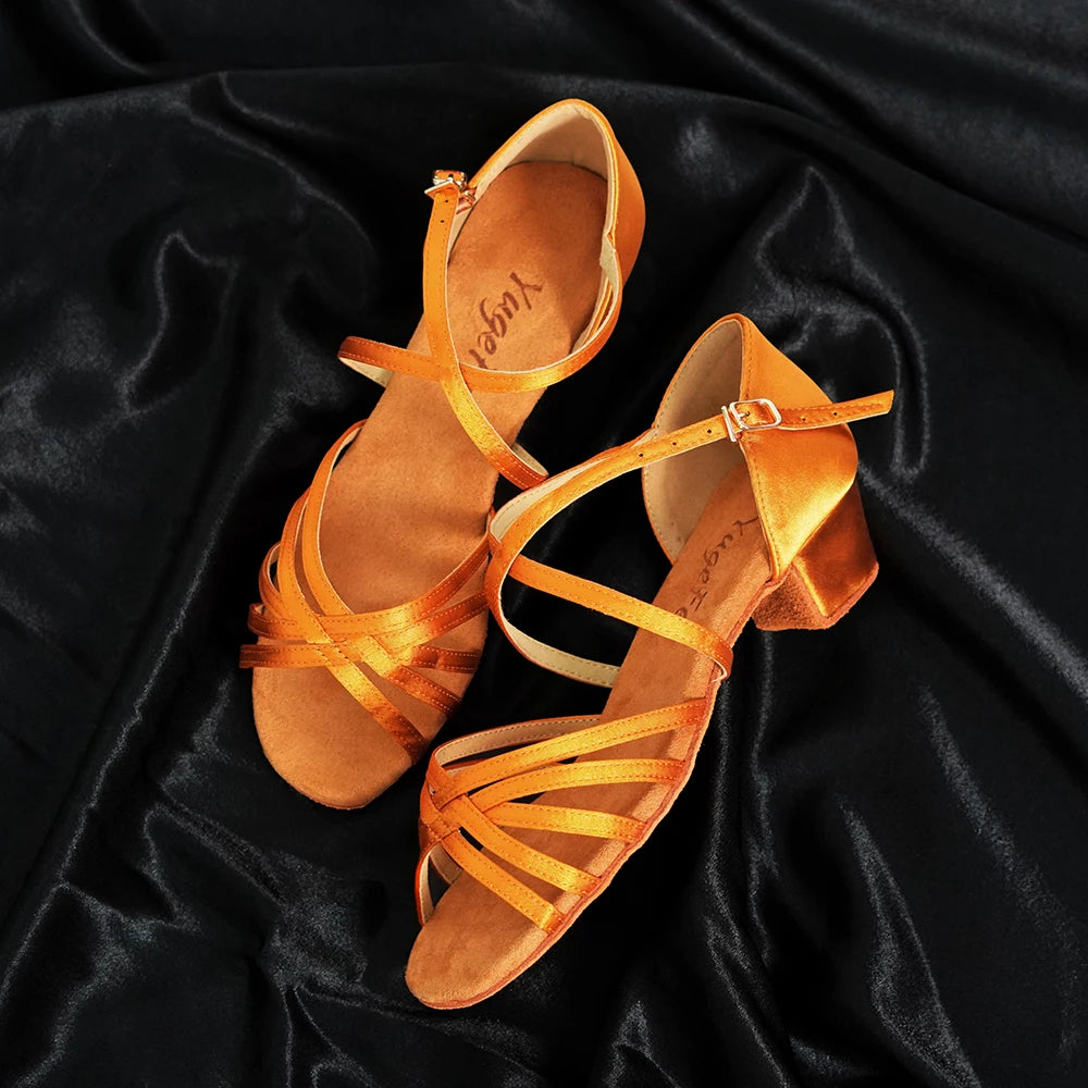 Vennystyle Latin Dance Shoes – Soft Sole Girls & Women