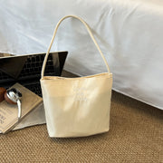 Nylon Embroidered Bucket Bag | OWNLUXE