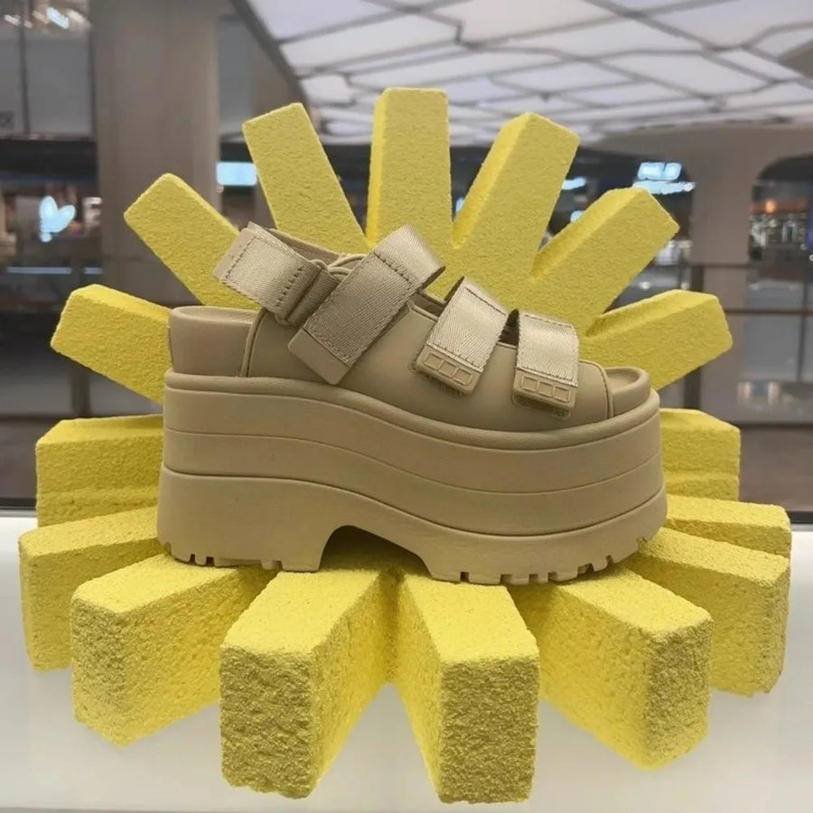 Women's Platform Breathable Slippers | OWNLUXE