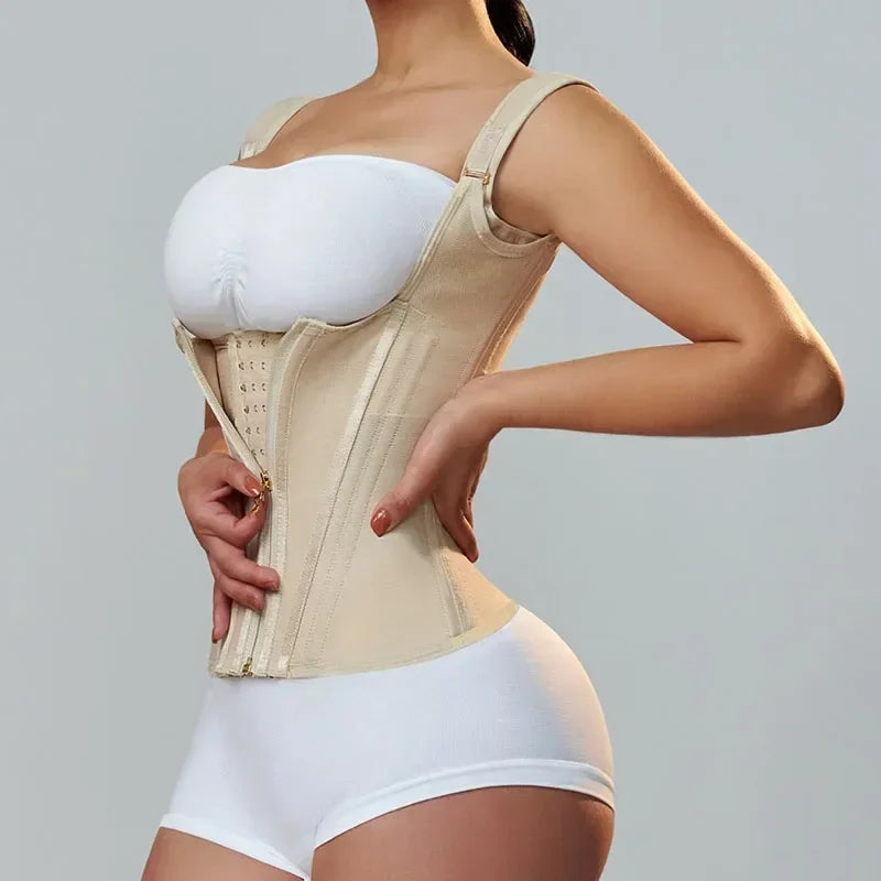 Colombian Waist Trainer Vest Body Shaper – Double Control