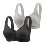 Front-Closure Seamless Wire-Free Push-Up Bralette | OWNLUXE