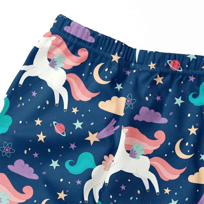 Kids Girls Leggings Casual Soft Comfortable Milk Silk | OWNLUXE