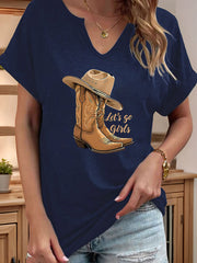 Let's V-Neck Blouse | OWNLUXE