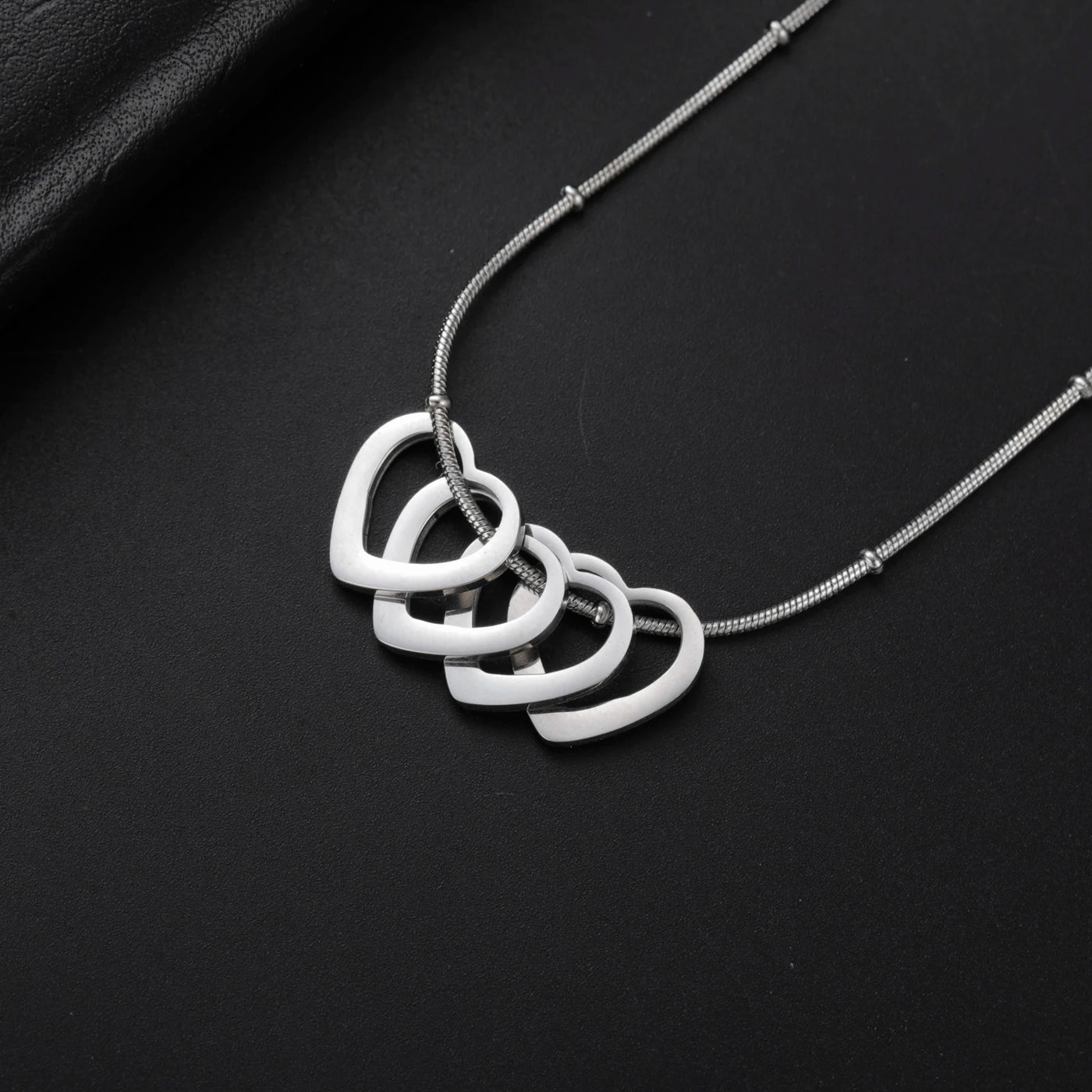 Personalized Heart Name Necklace – Family Keepsake | OWNLUXE