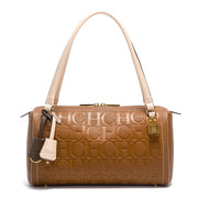 CHCH Simple Brown Pillow Bag - Soft Commuter Handbag | OWNLUXE