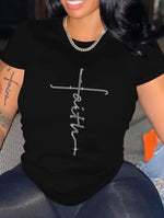 Load image into Gallery viewer, Sparkle &amp; Shine: Black Sequin Summer Top (L–5XL) / Haut noir d&#39;été à paillettes (L–5XL)
