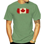 Canada Flag Cotton T-Shirt — Moisture-Wicking Streetwear Tee | OWNLUXE