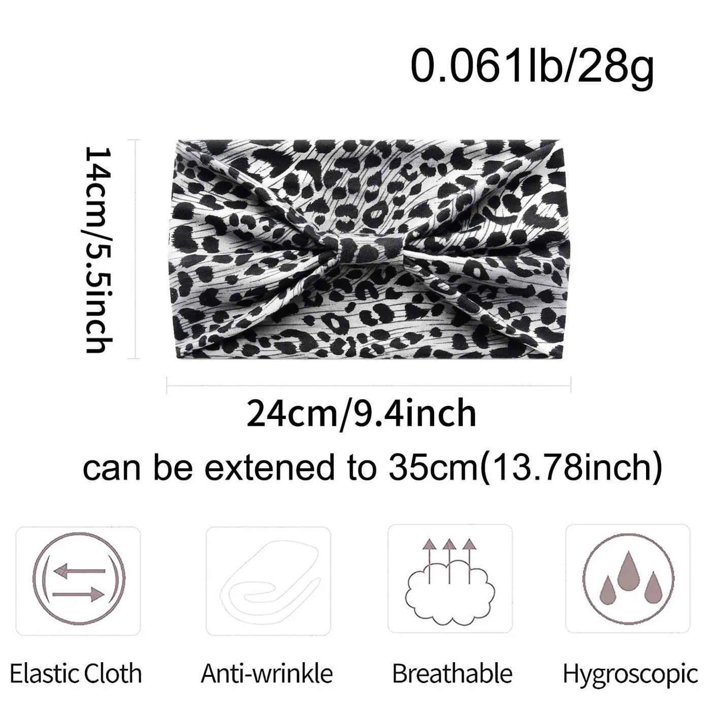 Leopard Print Headband | OWNLUXE