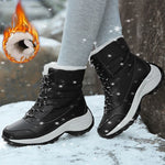 Load image into Gallery viewer, Winter Plush Mid-Calf Boots | Bottes d’hiver mi-mollet doublées en peluche
