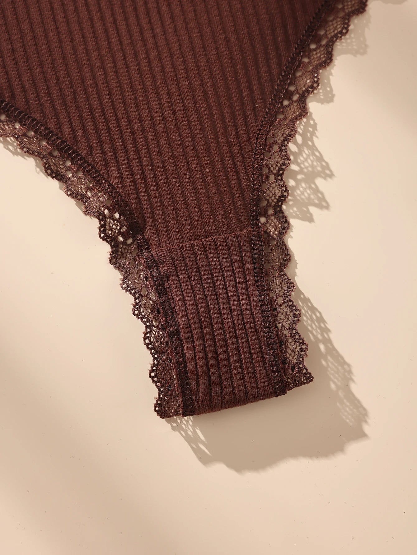 7-Piece Cotton Lace G-String Set | OWNLUXE
