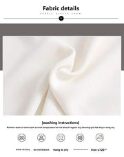 Women's High Waist Wide Leg Suit Pants - Straight Cut Floor Length Trousers
