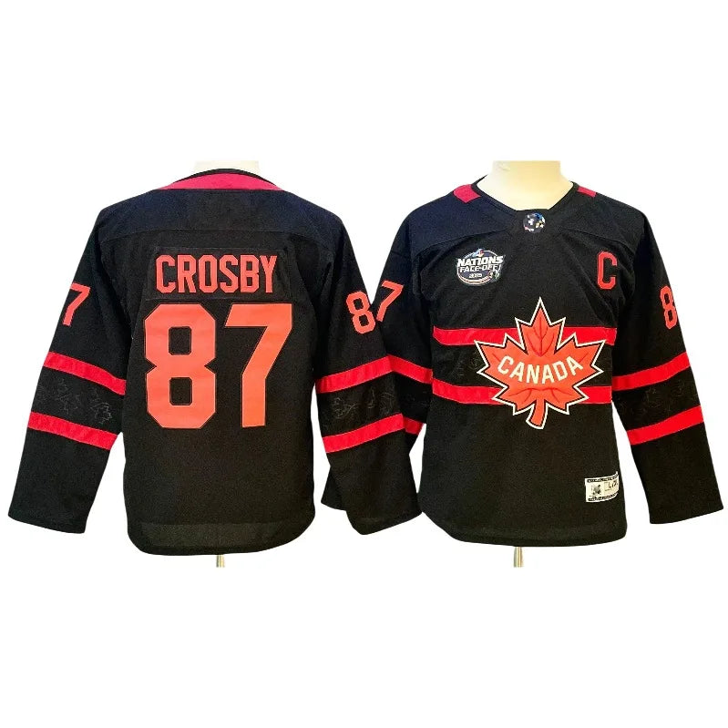 Canada Team Ice Hockey Jersey – Embroidered Training Uniform
