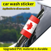 Country Flag Sticker – Waterproof Car Window Decal (Canada, Brazil, France & More)