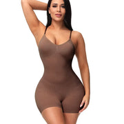 Women’s Full Body Shaper Bodysuit – Tummy & Thigh Slimmer