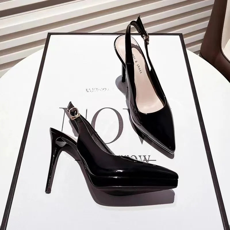 Women's High-Heel Pointed-Toe Slip-On High Heels | OWNLUXE