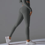 Load image into Gallery viewer, Women&#39;s High-Waisted Seamless Ankle-Length Booty Lifting Leggings
