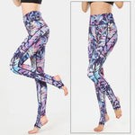 Load image into Gallery viewer, Women&#39;s Fast Dry Sports Leggings – 4-Way Stretch &amp; High-Rise Athletic Workout Pants
