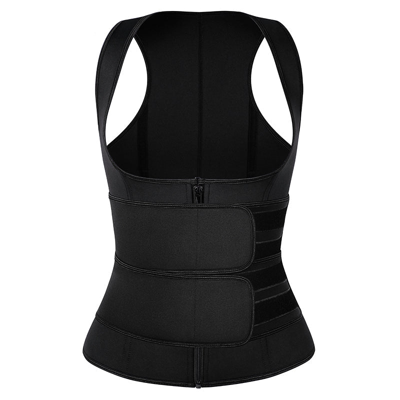 Neoprene Sauna Waist Trainer Vest Body Shaper for Women