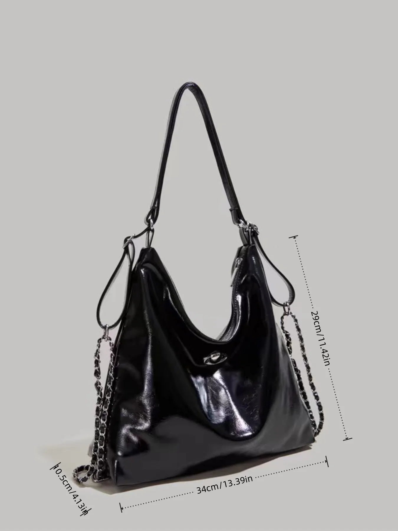Women's PU Leather Shoulder Bag – Casual & Stylish Tote