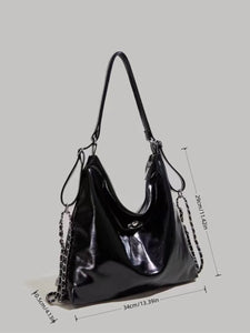Women's PU Leather Shoulder Bag – Casual & Stylish Tote