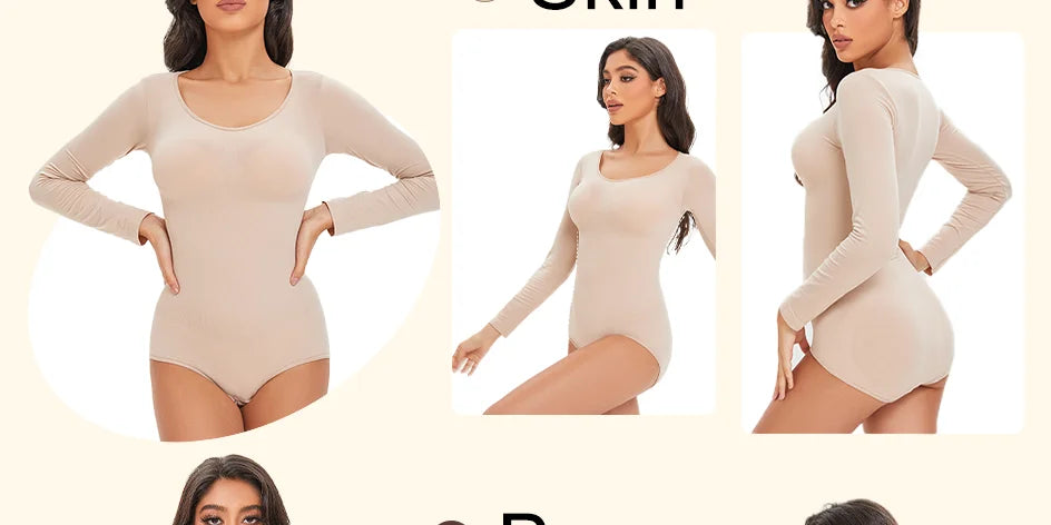Firm Control Shaping Bodysuit – Cupless Wire-Free Smoother